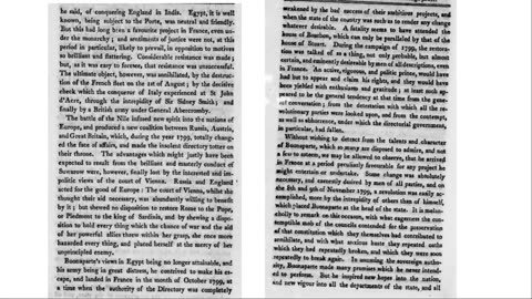 Book from 1804 discussing true nature of Napoleon Buonaparte Bonaparte French Revolution conspiracy