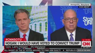 'This Is Not Over': Larry Hogan Predicts Criminal Charges For Trump