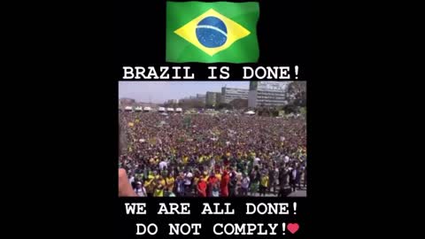 BREAKING : Brazil Has Had Enough. We ALL Have Had ENOUGH!! TNTV.