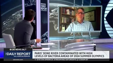 Seine river remains highly contaminated ahead of Paris Olympics CBS News