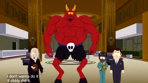The Devil in South Park talking about Diddy party ages ago