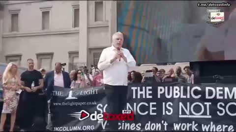 David ICKE – Intervento integrale – Londra, Trafalgar Square (24/07/2021)