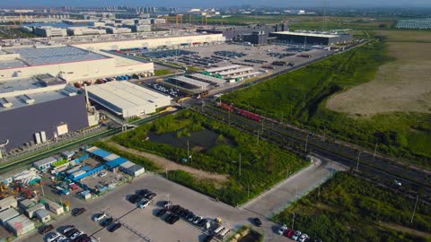 Tesla Shanghai 2022 Aerial View