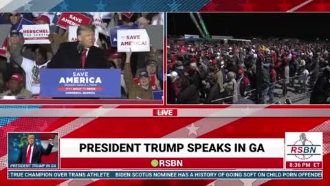 President Trump Full Speech From Commerce, GA