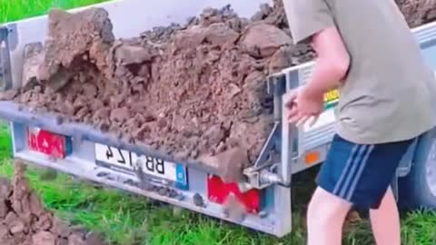 Car loading and unloading muck