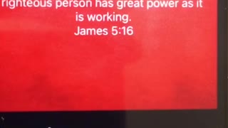 James 5:16 for memorization