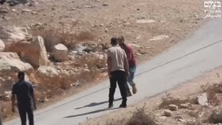 Disparo a palestino