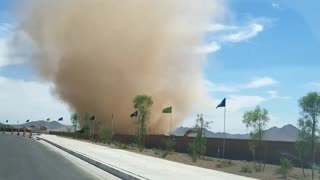 Massive Dust Devil in Arizona