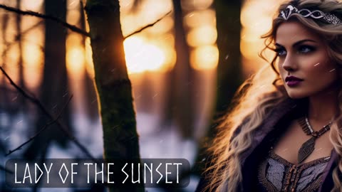 Mørk Byrde - LADY OF THE SUNSET | Relaxing Music
