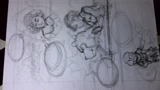 Art Timelapse_ Pencil Art for Book 2, Page 5 in 21 Minutes