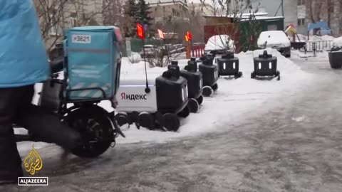 Robots Deliver Food In Moscow • Russia Develops AI