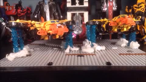 STOPMOTION CiiC Transformers CHUG VOYAGER and OVERSIZED NOT Sandstorm