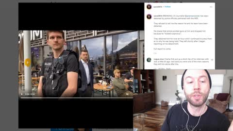 Was The WEF Police Detained Jack Posobiec Event Another PSYOP?