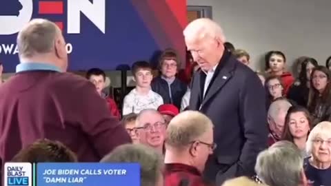 Biden attacks voter who challenges him on Ukraine and Hunter