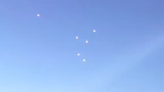 🇲🇦 Strange glowing objects in the sky hovered in formation over Morocco before the earthquake #2