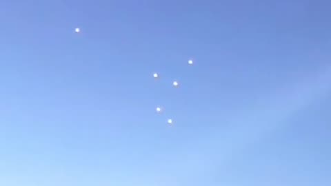 🇲🇦 Strange glowing objects in the sky hovered in formation over Morocco before the earthquake #2