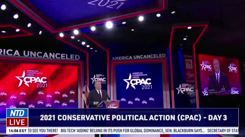 ‘They Want to Defund the Police While They Barricade the Capitol’:Mike Pompeo at 2021 CPAC