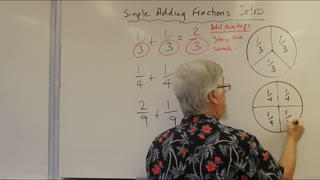 Math Fraction 03 Simple Addition