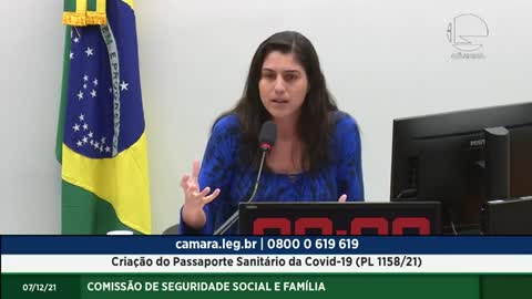 Audiência pública CONTRA o passe sanitário Brasília