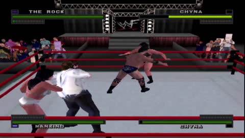 WWF Attitude PS1: Tornado match #27