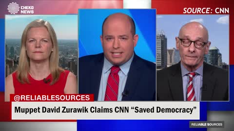 CNN Muppet Claims the Network Saved Democracy In U.S.