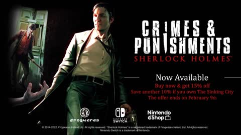 Sherlock Holmes: Crimes and Punishments - Official Nintendo Switch Launch Trailer