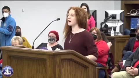High school student exposes the Roanoke County, Virginia school board on mask mandates