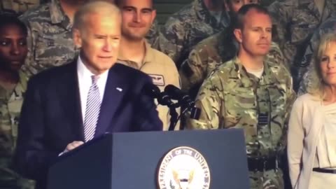 Joe Biden to Military: "You Dumb Bastards"