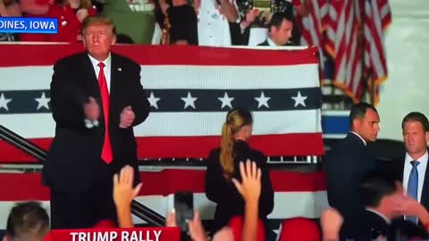 President Trump's MACHO MAN Rally Dance Is Back!