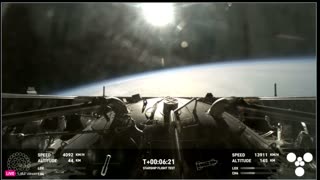 SpaceX Starship Test Flight 4 Live Replay from Texas