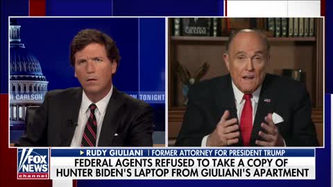 Rudy Giuliani Joins Tucker Carlson to Share JAWDROPPING Story of FBI Raid