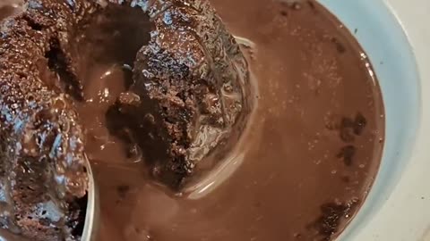 Chocolate lava cake viral hot chocolate