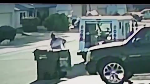 Postal worker busted throwing mail in trash, caught on video