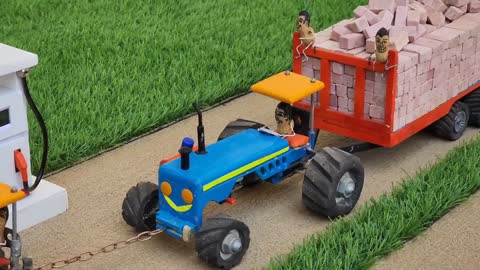 Diy mini tractor 🚜 and petrol ⛽|| Science project