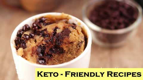 Keto Choco-Peanut Butter Mug Cake Recipe