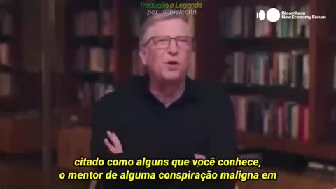 Bill Gates - fica nervoso e assume falhas em frente a tela