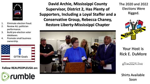 David Archie Supporters Include Loyal Staffer and Conservative Group Director