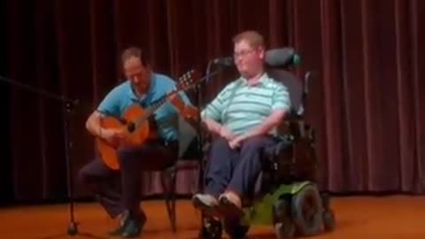 Inspiring Disabled Teen Stuns School Talent Show