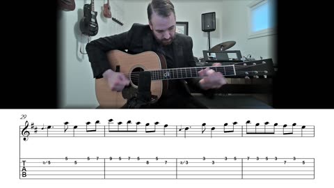 Salt Creek - Bluegrass Flatpicking Guitar Lesson (Sheet Music + TAB)