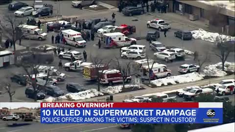 Colorado sooter ll at least 10 dead in mass shooting at boulder grocery Store l gma