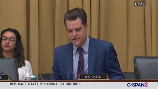 Matt Gaetz DEMANDS Investigation of NSA Spying on Tucker Carlson in Fire House Hearing