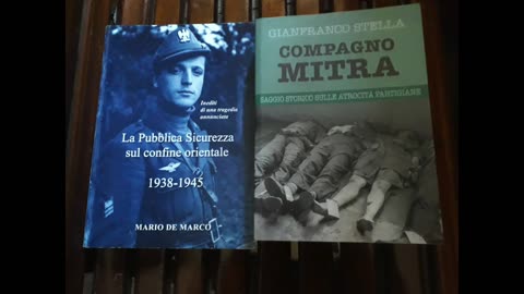 Scambio libri tra gli autori Gianfranco STELLA e Mario DE MARCO