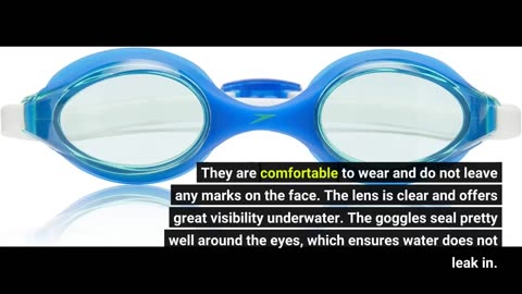 User Comments: Speedo Unisex-child Swim Goggles Junior Hyper Flyer Ages 6-14