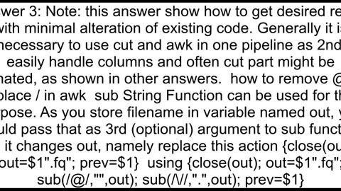 How to extract sequence from a fastq file and save as new file for each sequence