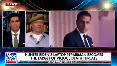 Hunter Biden's laptop repairman reveals he has been harassed and received death threats