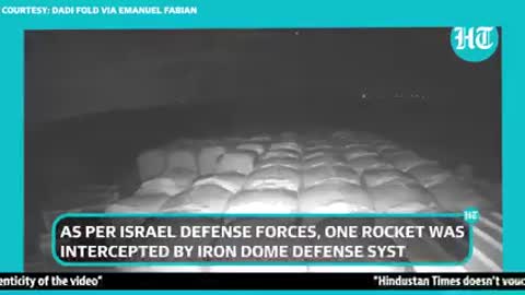 On cam: Israel rains missiles on Gaza strip in response to rocket attack after Biden visit