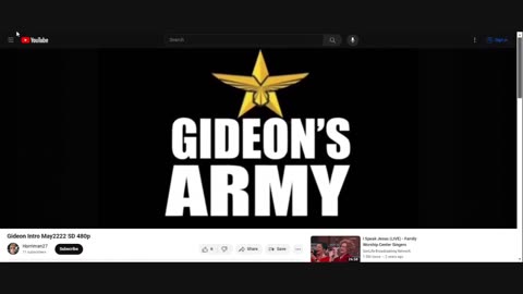 GIDEONS ARMY 2/16/24 @ 930 AM EST FRIDAY