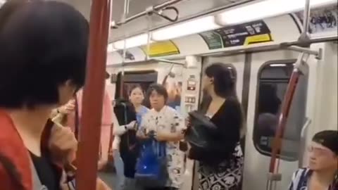 Stabbing on TTC Toronto