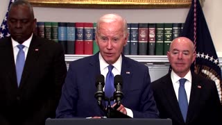 Joe Biden reacts to Mitch McConnell's second freeze