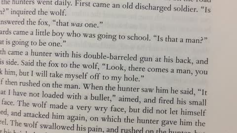 Brothers Grimm The Wolf and the Man